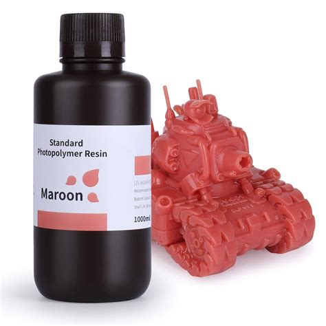 ELEGOO Standard Photopolymer Resin Colored 1KG & 2KG – ELEGOO US