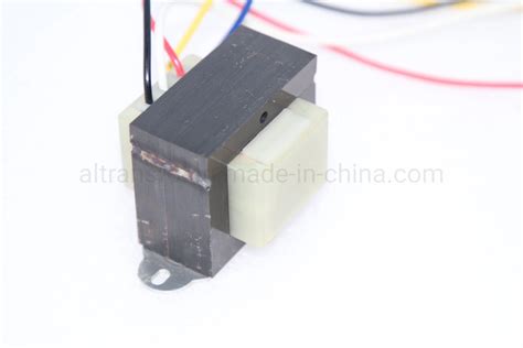 Ei Ferrite Core Vertical Mount Electric Power Transformer China Lead