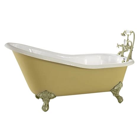 Ritz Slipper Bath 1700mm Supplied With Imperial Feet Imperial