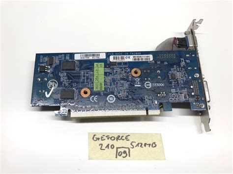 Gigabyte nVIDIA Geforce 210 512Mb DDR3 használt videokártya