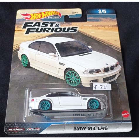 Jual Hot Wheels Premium BMW M3 E46 Fast Furious White 3 Of 5 Shopee Indonesia