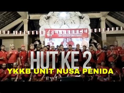 HUT Ke 2 Keris Bali Unit Nusa Penida Di Hadiri Ketua Umum Jero Made