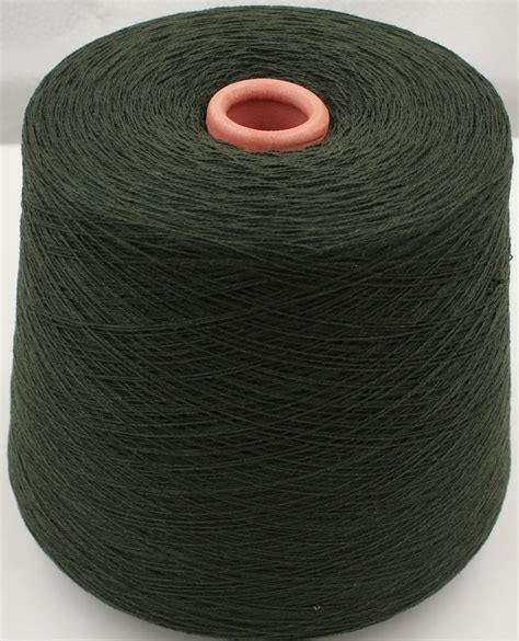 Filato 2 17 100 Cashmere Colore Verde Rocche 550 Gr Hircus Filati