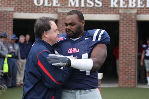 Michael Oher's Former High School Coach Has Cryptic Admission - The Spun