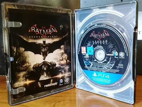 Games Ps4 Batman Arkham Knight Steelbook Special Edition As New