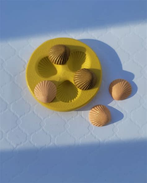 Sea Shells Silicone Mold Shell Mold for Chocolate Mold for Fondant for ...