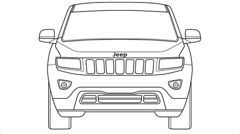 How To Draw Jeep In Computer Using Ms Paint Jeep Drawing In Ms Paint