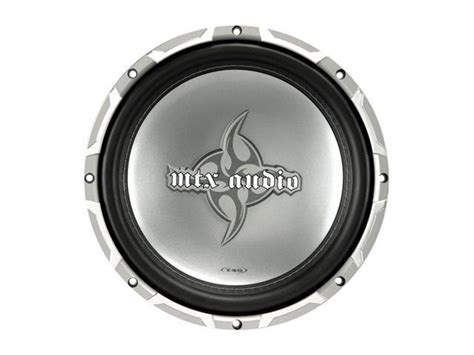 Open Box Mtx W Thunder Round Subwoofer Newegg