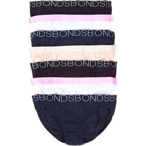 Bonds Girls Everyday Bikini Briefs 7 Pack Multi Size 14 16 BIG W