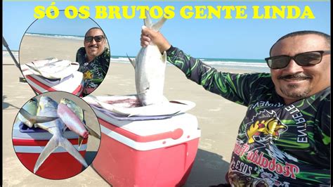 SURFCASTING PENSE NUMA MODALIDADE DE PESCA SHOW SÓ SAIU OS BRUTOS