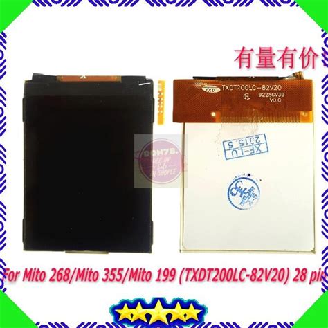 Jual Acc Hp Lcd Mito 268 Mito 199 Txdt200Lc 82V20 28 Pin Shopee Indonesia