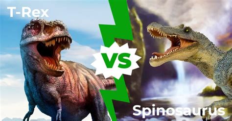 T-Rex vs Spinosaurus: Who Would Win in a Fight? - A-Z Animals