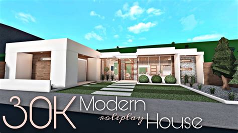 Bloxburg 30k Roleplay House No Gamepass Youtube Small Modern