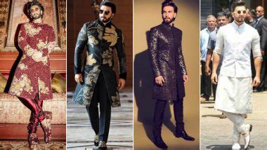 Ranveer Singh Birthday Check Out His Dapper Traditional Looks One