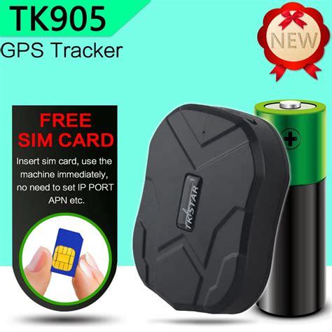 Tk905 Waterproof Tkstar Mini Hidden Gps Tracker Gps Locator For Truck