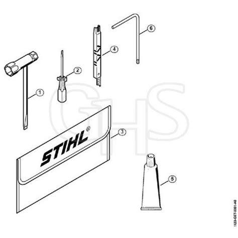 Genuine Stihl MS250 S Tools Extras GHS