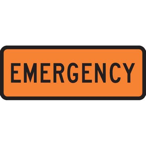 Emergency Sign – Level 1 | Safety Signs Direct