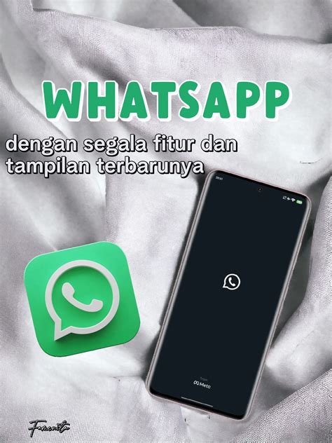 WHATSAPP PUNYA TAMPILAN FITUR BARU Galeri Diposting Oleh Menita