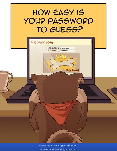 Awareness Poster How Easy Is Your Password To Guess