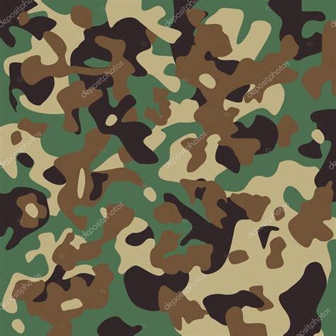 Us Woodland Camouflage Pattern Stock Vector Image By Delpieroo