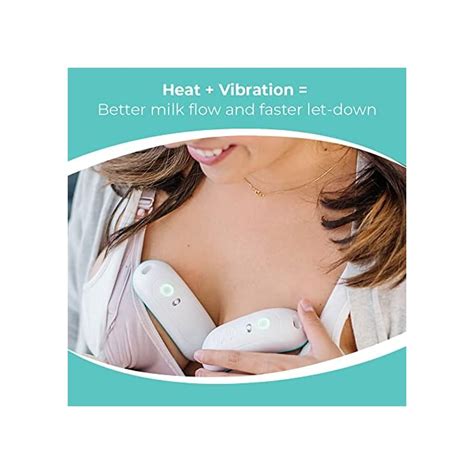 Lavie 2 In 1 Warming Lactation Massager 2 Pack Heat And Vibration