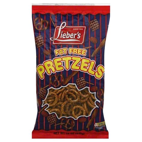 Lieber Chocolate Food Products Liebers Pretzels 12 Oz Walmart