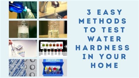 How To Test Water Hardness Easy Methods Solutions For Water