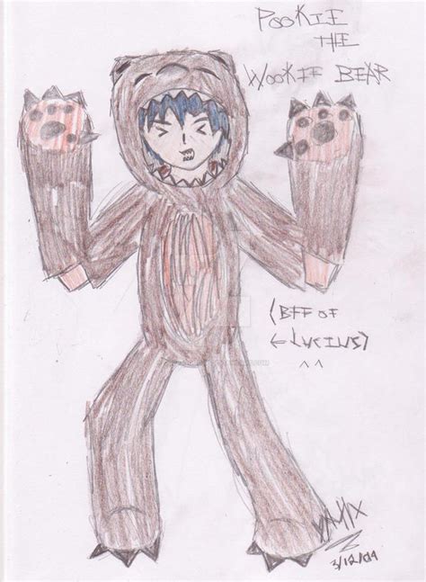 Pookie the Wookie Bear by soba-noodle on DeviantArt