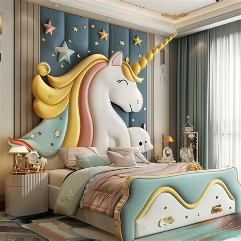 Enchanted Slumber: Magical Unicorn Beds for Dreamy Bedrooms