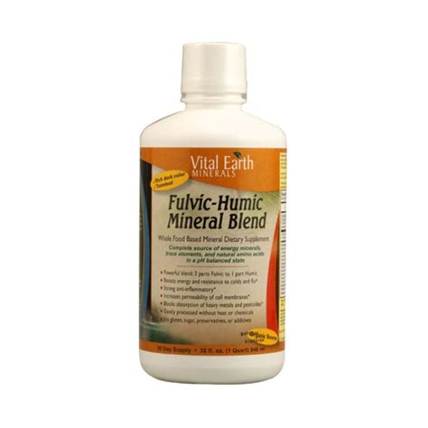 Vital Earth Minerals Fulvic Humic Mineral Blend