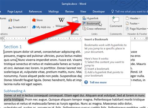 Cómo reutilizar o mover un marcador en Microsoft Word Systempeaker