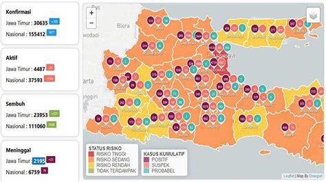 Update Virus Corona Di Surabaya Dan Jatim 25 Agustus Total Kasus COVID