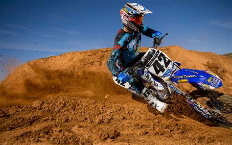 Download wallpapers Ben Lamay, 4k, motocross, Honda CRF250R, 2018 bikes, offroad, extreme for ...