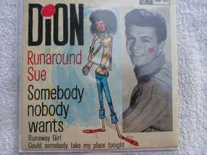 Dion - Runaround Sue | Releases, Reviews, Credits | Discogs