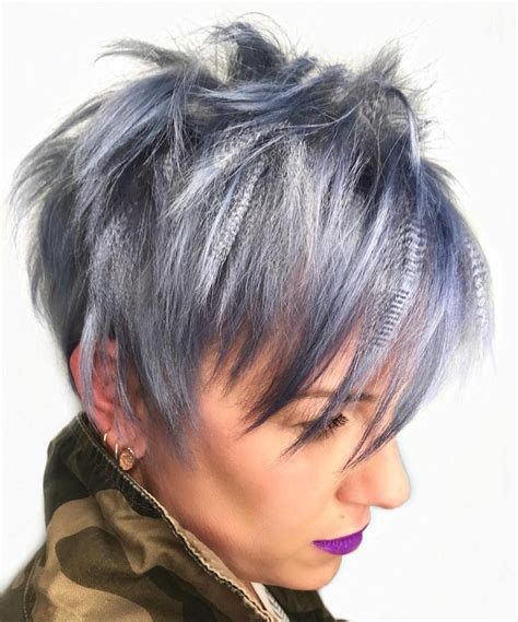 60 Gorgeous Long Pixie Hairstyle Ideas For 2024 Longer Pixie Haircut Funky Short Hair Long