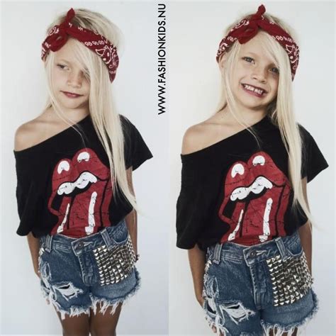 Venta ropa rockera niña en stock