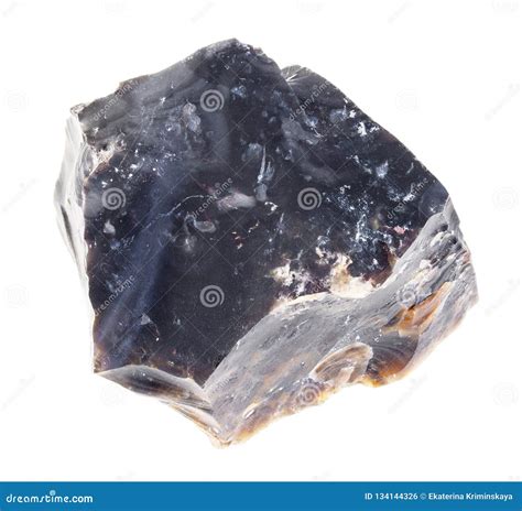 Black Flint Stone Background Stock Image 23222023