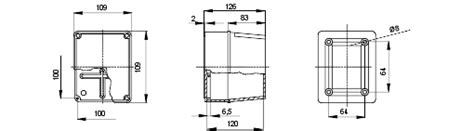 Junction Box With Deep Screwed Lid Ip Internal Dimensions