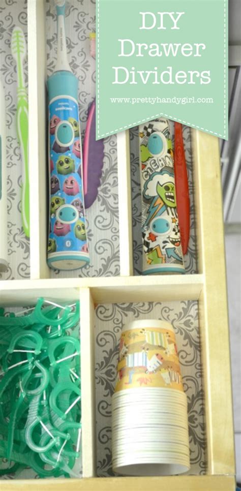 DIY Drawer Dividers - Pretty Handy Girl