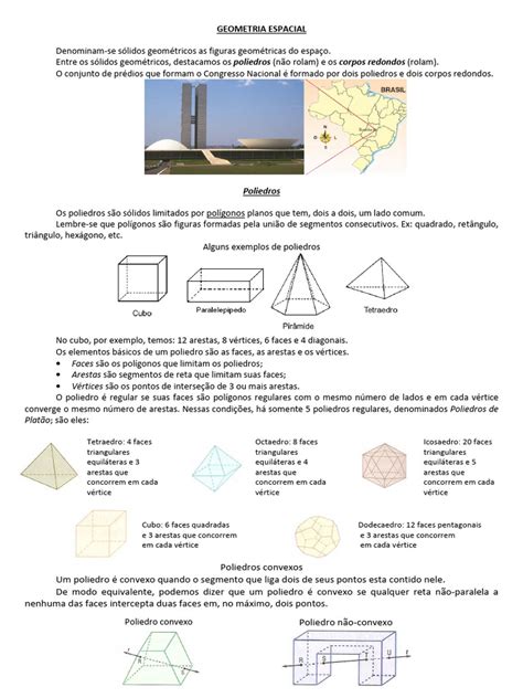 Geometria Espacial Pdf - GEOMETRIA ESPACIAL | PDF