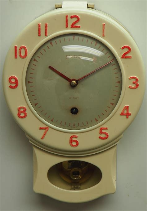 Iconic English Smiths Enfield Drop Dial Wall Clock Smiths Kitchen