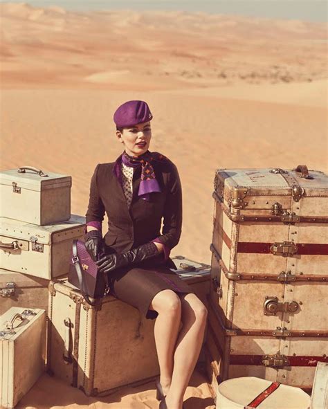 More Etihad Airline Uniform Glamour Part Of A Shot By Norman Jean Roy