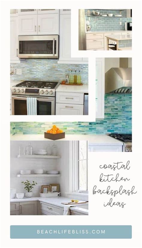 35+ Coastal Kitchen Backsplash Ideas! (Get Your Dream Beachy Look)