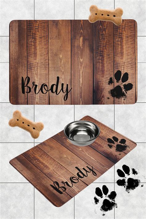 Personalized Dog Placemat - Large Size