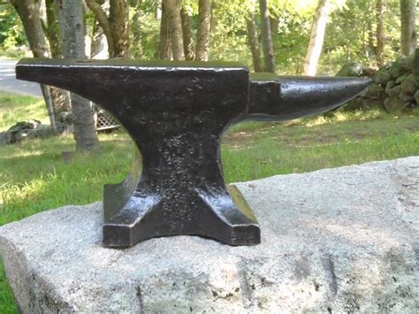 Very Nice Hay Budden Blacksmith Anvil Forge Iron Knife Make Blade Smith