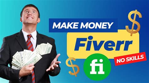 Make Money On Fiverr Without Any Skills Easy Peasy Youtube