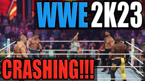 How To Fix WWE 2K23 Crashing On PC Freezing Not Launching YouTube