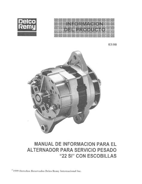 Pdf Delco Remy Alternador Dokumentips