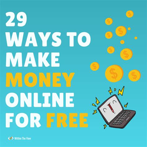 29 Ways To Make Money Online For Free Without Paying Anything