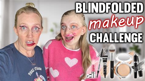 Blindfolded Makeup Challenge Youtube